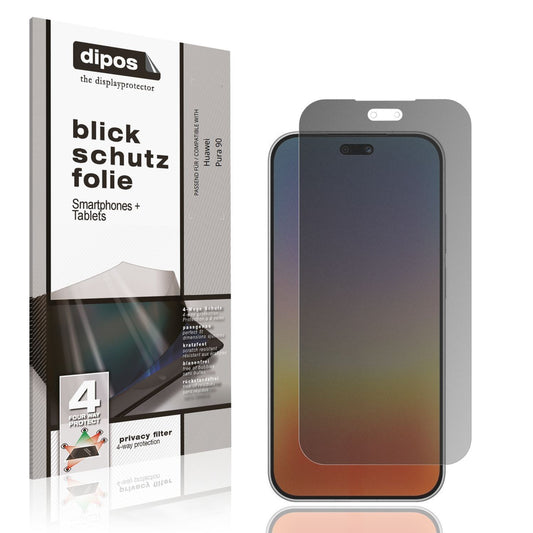 Blickschutzfolie für Huawei Pura 90 matt Schutzfol (1)