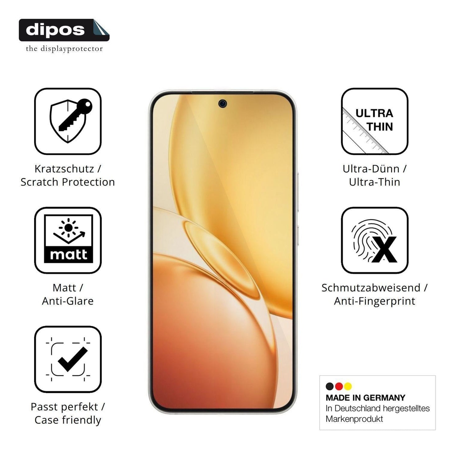 4x Schutzfolie matt für Vivo Y600 Pro Display-Schu (7)
