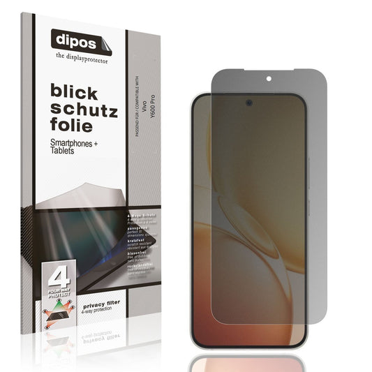 Blickschutzfolie für Vivo Y600 Pro matt Schutzfoli (1)