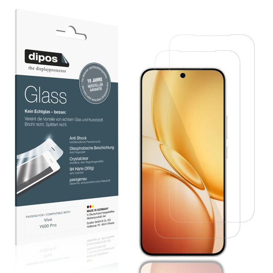 2x 9H Schutzfolie für Vivo Y600 Pro Panzerfolie (1)