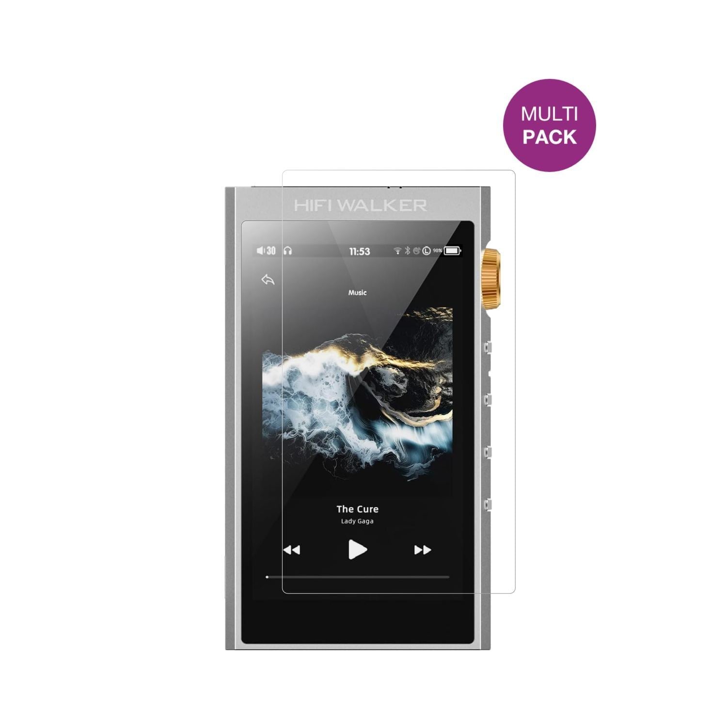 4x Schutzfolie klar für HIFI WALKER G7 Pro Display (2)