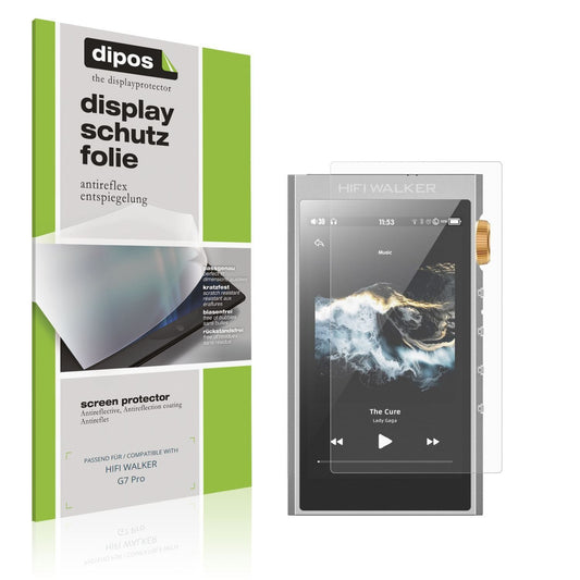 4x Schutzfolie matt für HIFI WALKER G7 Pro Display (1)