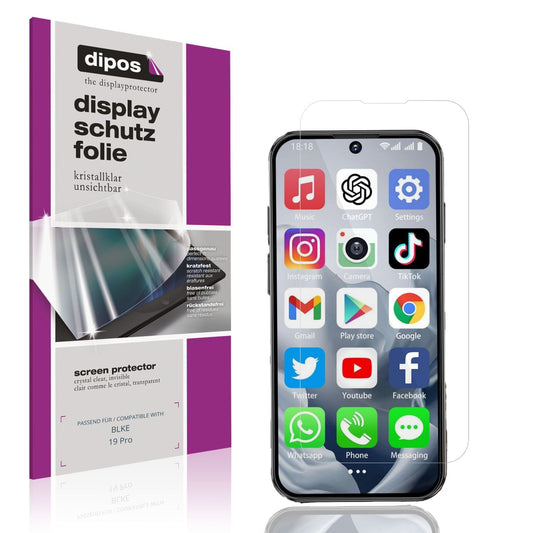4x Schutzfolie klar für BLKE 19 Pro Display-Schutz (1)