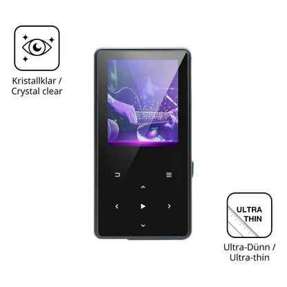 4x Schutzfolie klar für Aroeally MP3-17 Display-Sc (5)