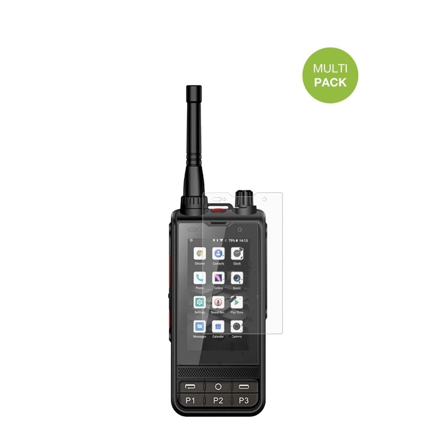 4x Schutzfolie matt für ANYSECU W6 Plus Display-Sc (2)