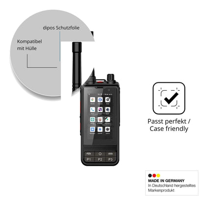 4x Schutzfolie matt für ANYSECU W6 Plus Display-Sc (6)