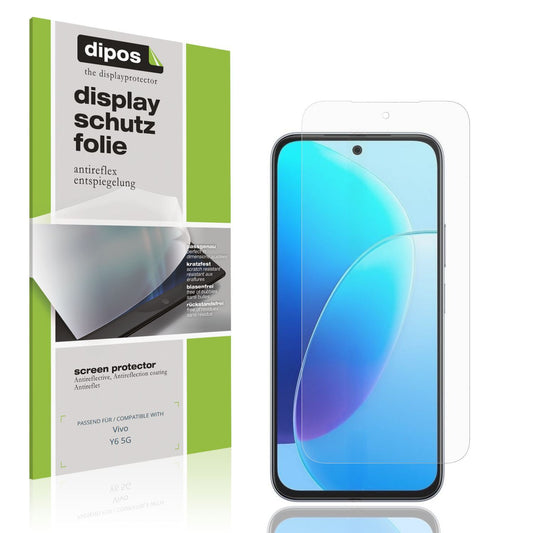 4x Schutzfolie matt für Vivo Y6 5G Display-Schutzf (1)