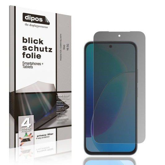Blickschutzfolie für Vivo Y6 5G matt Schutzfolie P (1)