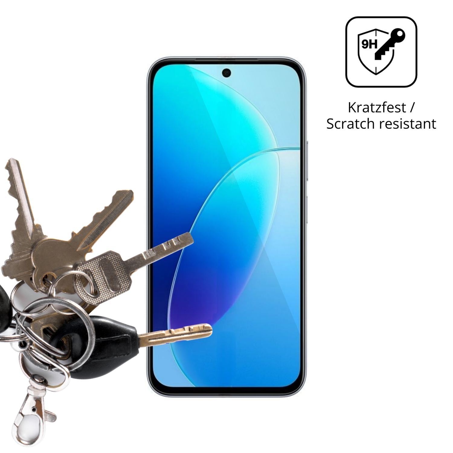 2x 9H Schutzfolie für Vivo Y6 5G Panzerfolie (3)