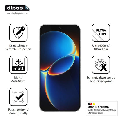 4x Schutzfolie matt für Redmi K90 Max Display-Schu (7)