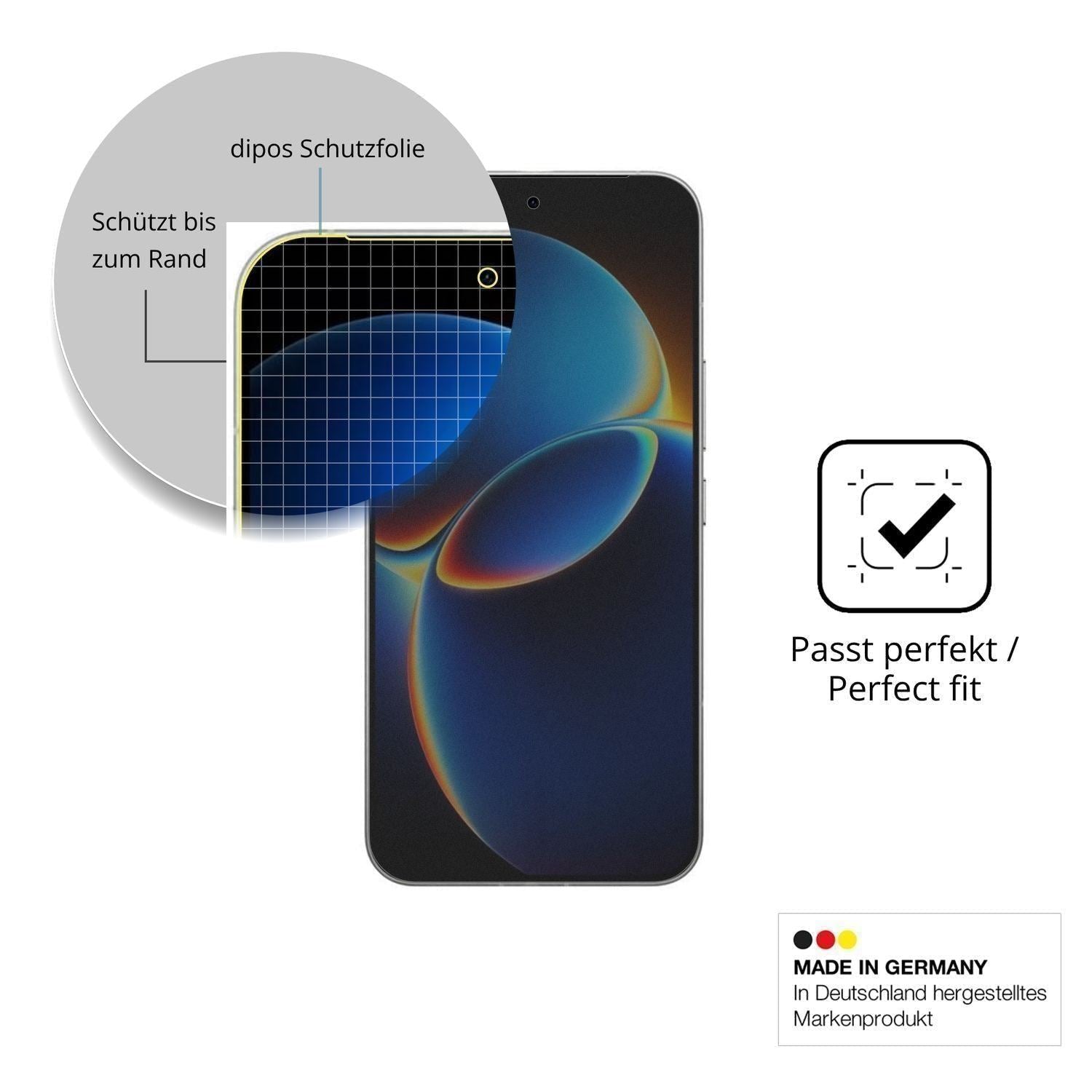 Blickschutzfolie für Redmi K90 Max matt Schutzfoli (4)