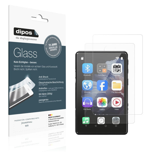 2x 9H Schutzfolie matt für Joueainou M9 Panzerfoli (1)