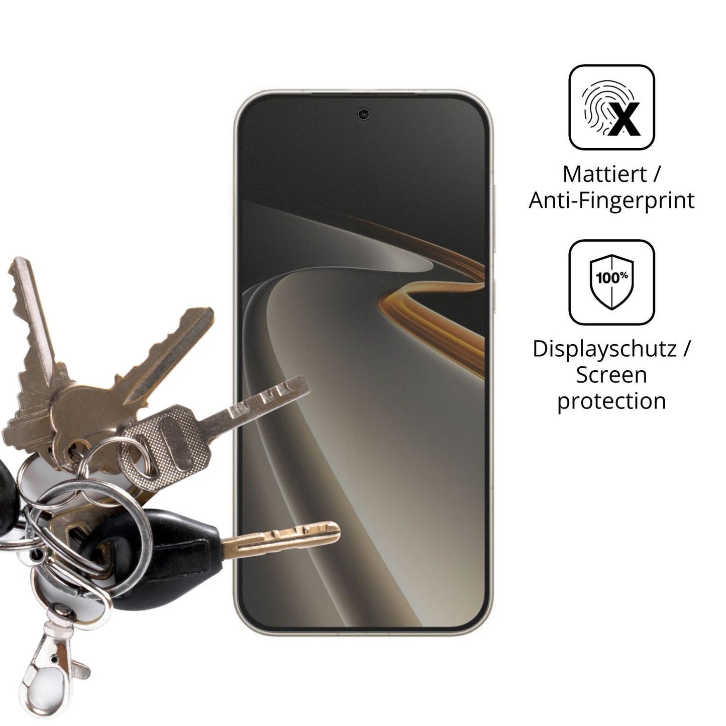 Blickschutzfolie für OnePlus Ace 6 Ultra matt Schu (3)