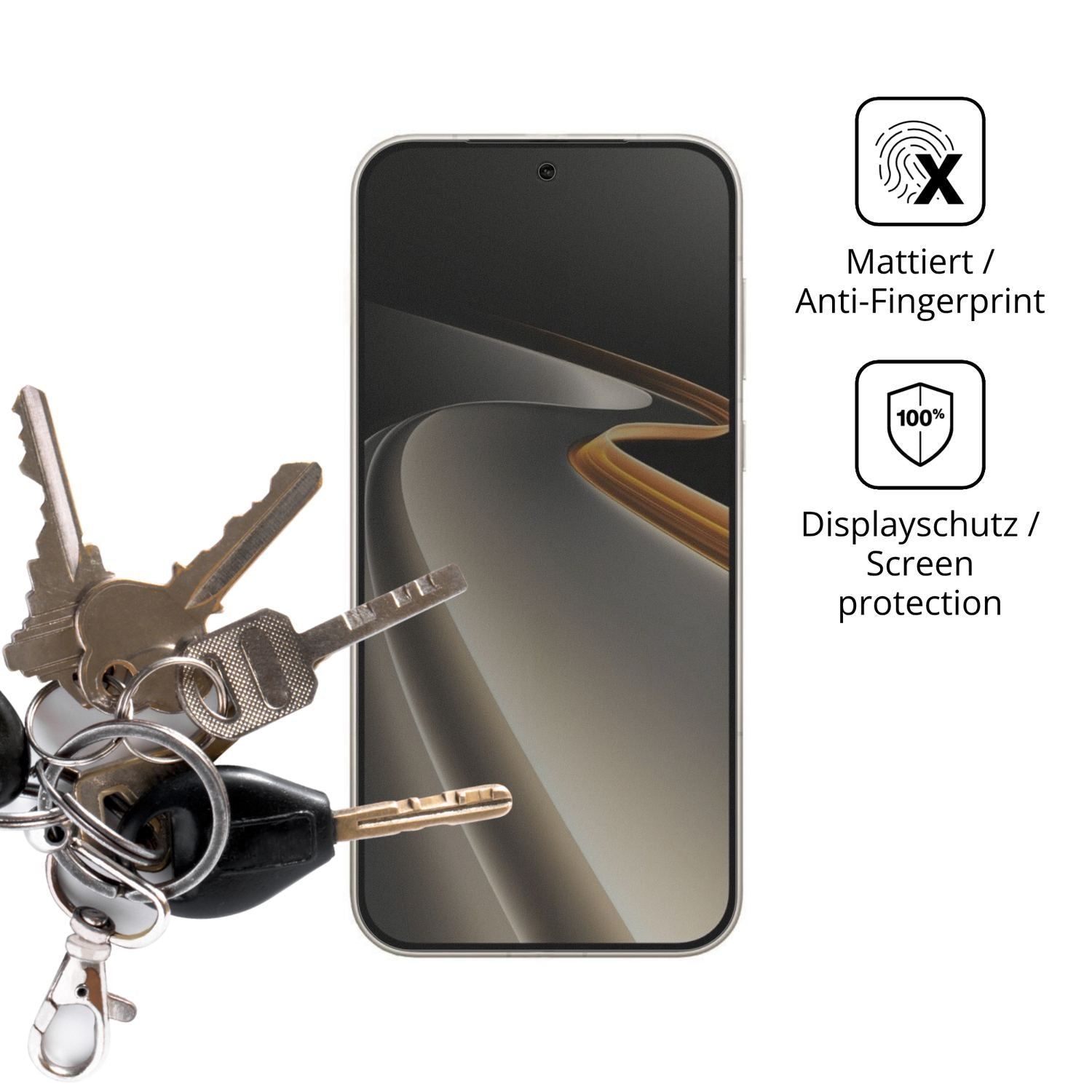 Blickschutzfolie für OnePlus Ace 6 Ultra matt Schu (3)