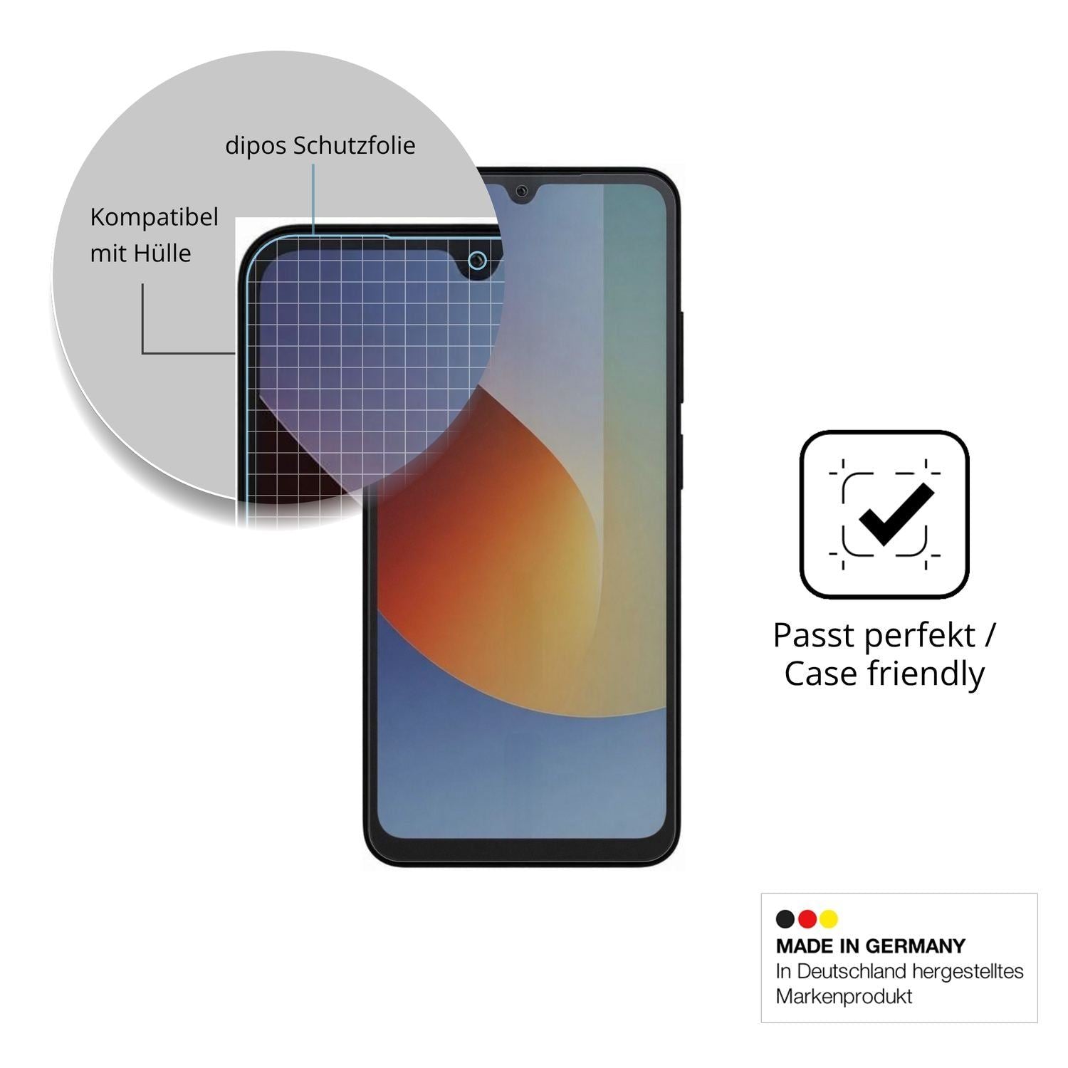 4x Schutzfolie matt für Redmi A7 Display-Schutzfol (6)