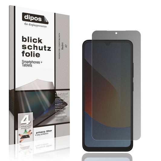 Blickschutzfolie für Redmi A7 matt Schutzfolie Pri (1)