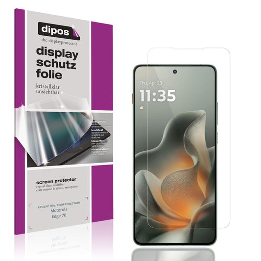 4x Schutzfolie klar für Motorola Edge 70 Display-S (1)