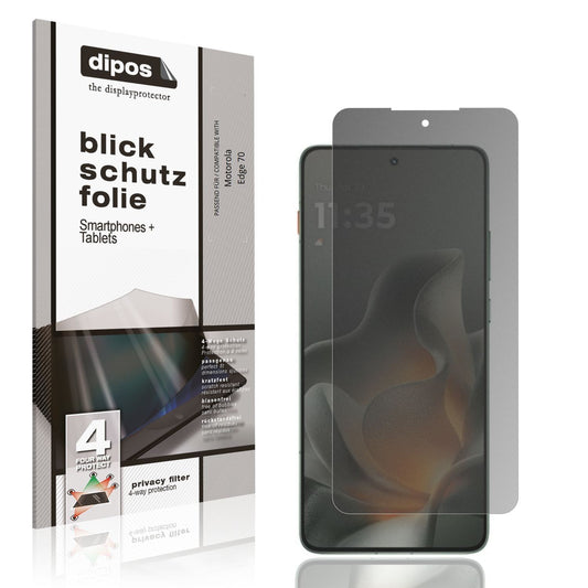 Blickschutzfolie für Motorola Edge 70 matt Schutzf (1)