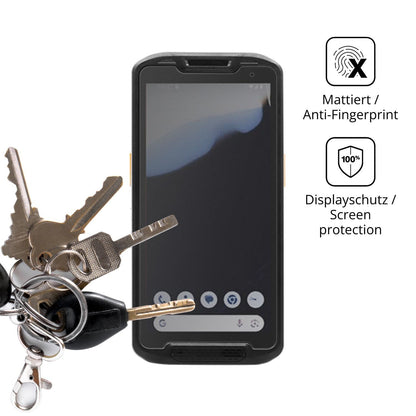Blickschutzfolie für Point Mobile PM84P matt Schut (3)