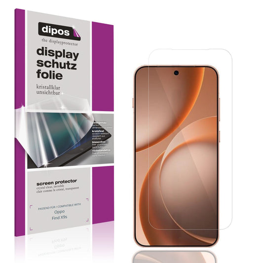 4x Schutzfolie klar für Oppo Find X9s Display-Schu (1)