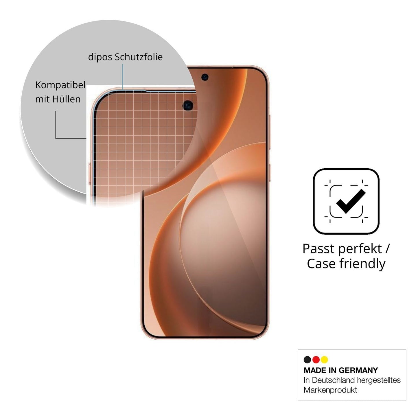 4x Schutzfolie klar für Oppo Find X9s Display-Schu (6)