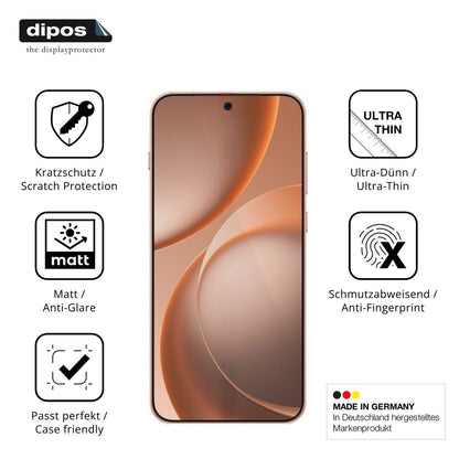4x Schutzfolie matt für Oppo Find X9s Display-Schu (7)