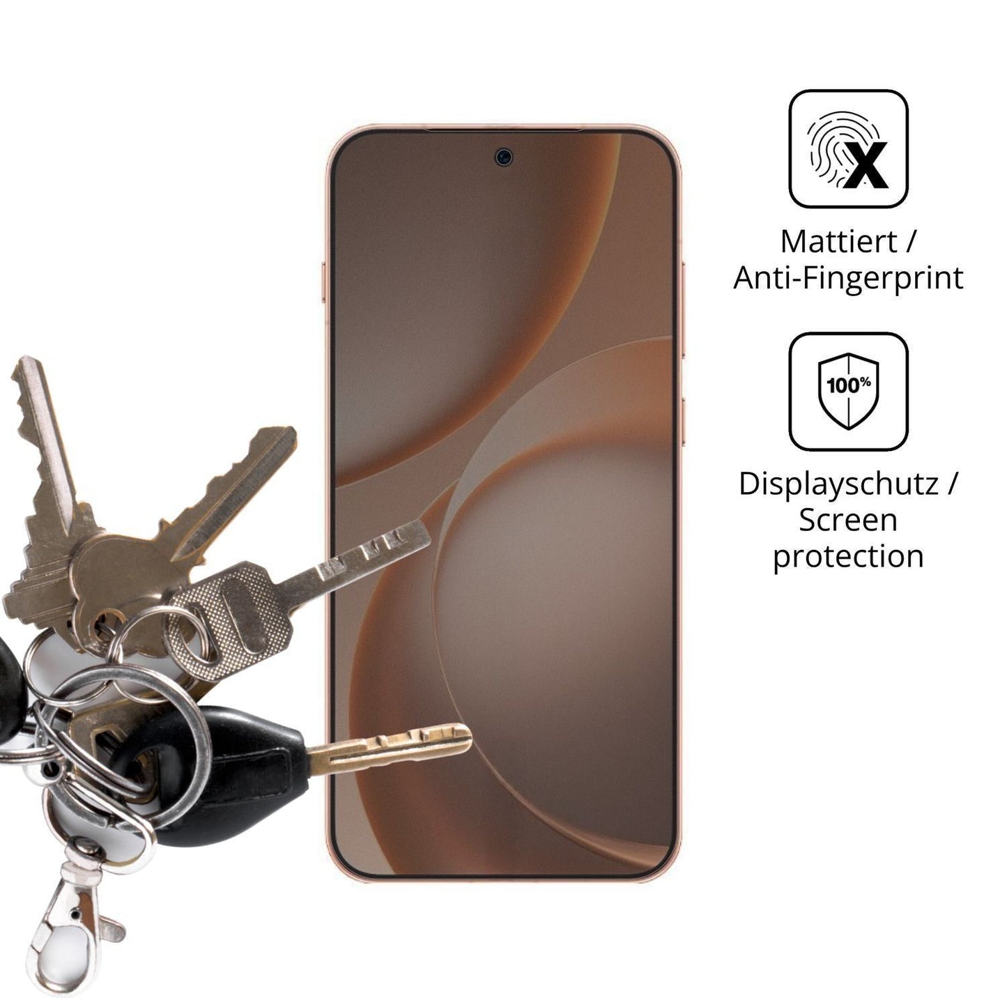 Blickschutzfolie für Oppo Find X9s matt Schutzfoli (3)