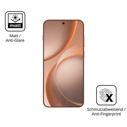 2x 9H Schutzfolie matt für Oppo Find X9s Panzerfol (5)