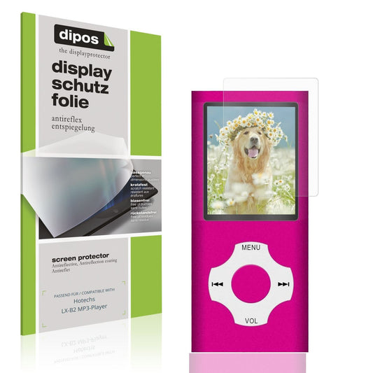 4x Schutzfolie matt für Hotechs LX-B2 MP3-Player D (1)