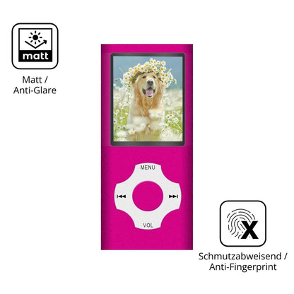 4x Schutzfolie matt für Hotechs LX-B2 MP3-Player D (5)