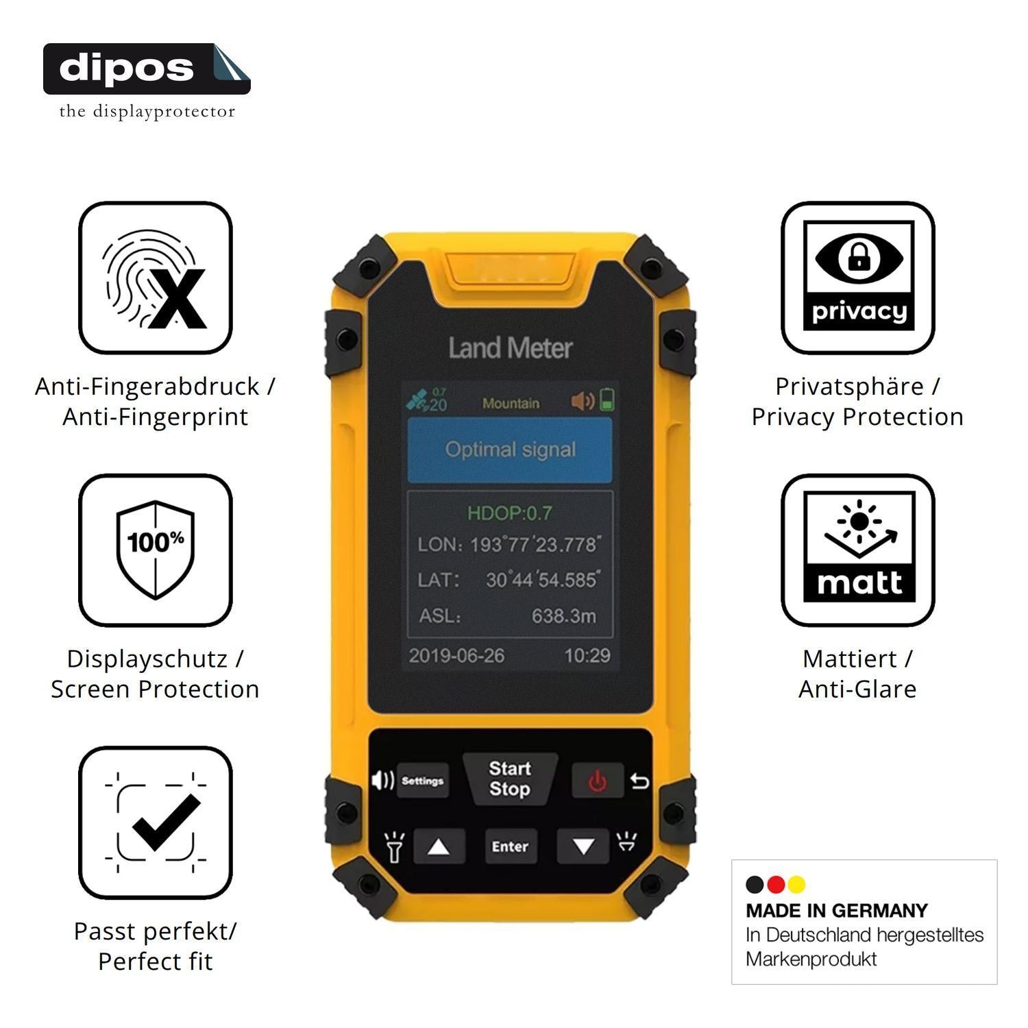 Blickschutzfolie für TIKATARER GPS-Flächenmessgerä (5)
