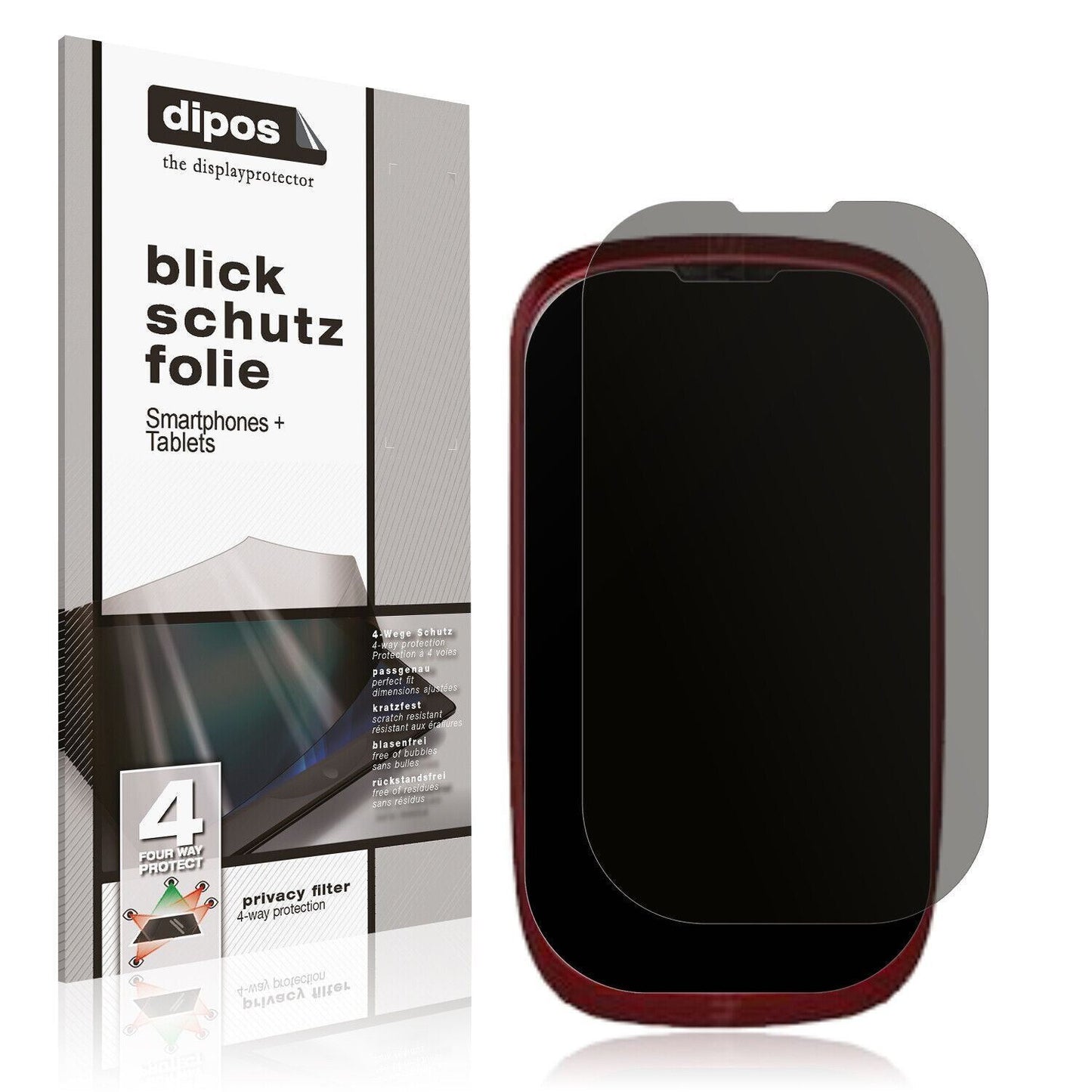 Blickschutzfolie für Coolpad 8020 matt Schutzfolie (1)