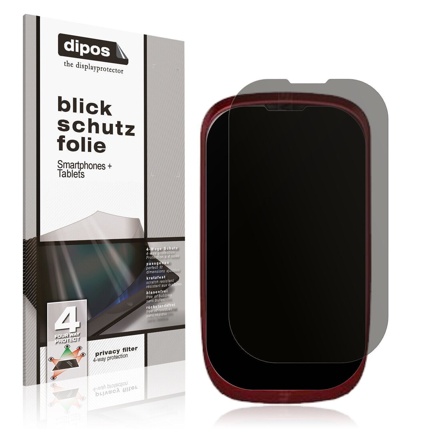 Blickschutzfolie für Coolpad 8020 matt Schutzfolie (1)