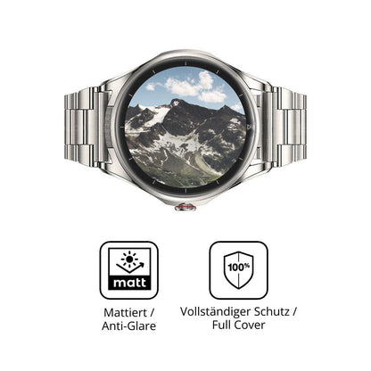 2x Full Cover Schutzfolie matt für Huawei Watch Bu (5)
