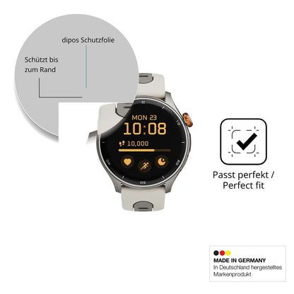 2x 3D Full Cover Schutzfolie für myPhone Watch Adv (6)