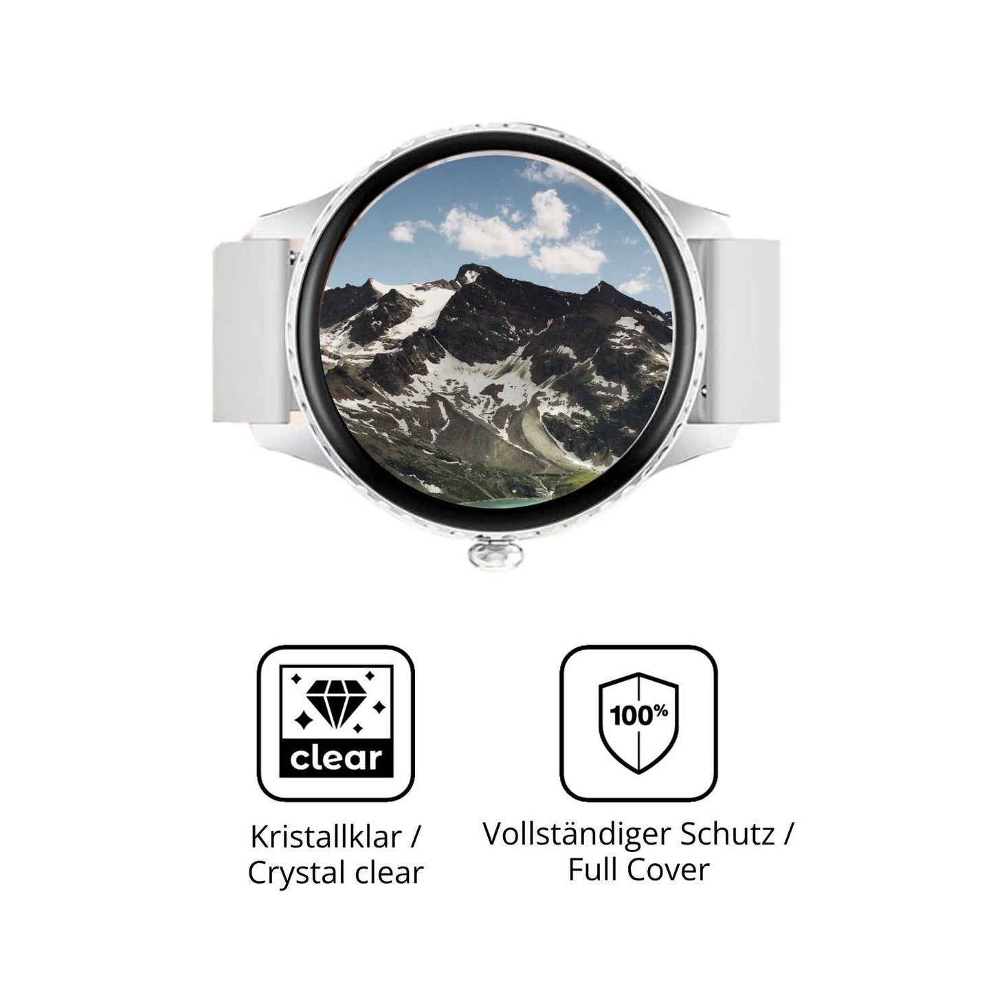 2x 3D Full Cover Schutzfolie für CHOOSETIME FV22 (5)