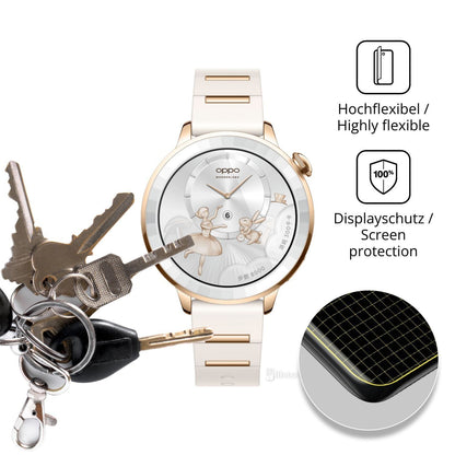 2x 3D Full Cover Schutzfolie für Oppo Watch X3 Min (3)