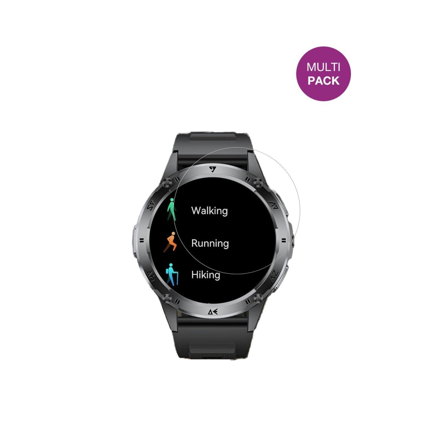 6x Schutzfolie klar für FITFLEX EF6 Display-Schutz (2)