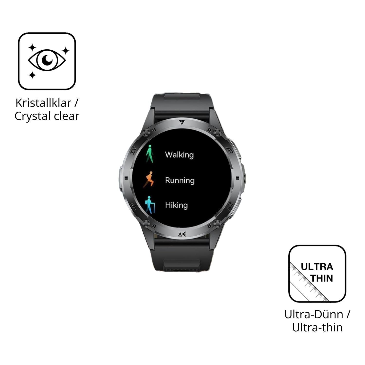 6x Schutzfolie klar für FITFLEX EF6 Display-Schutz (5)