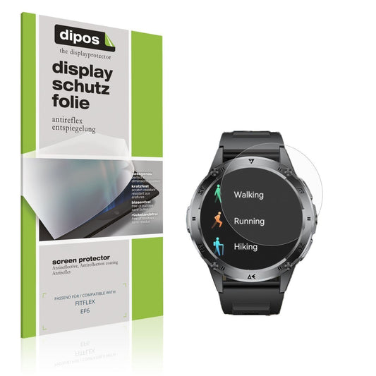 6x Schutzfolie matt für FITFLEX EF6 Display-Schutz (1)
