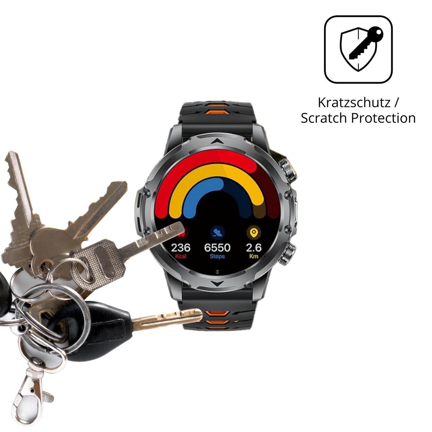 6x Schutzfolie klar für BENYAR SMART EF23 Display- (4)