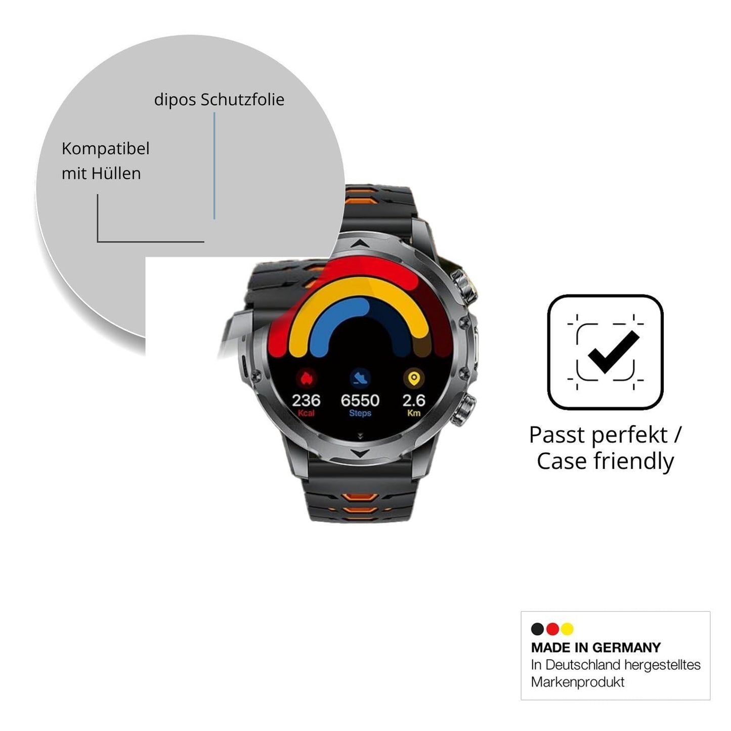 6x Schutzfolie klar für BENYAR SMART EF23 Display- (6)