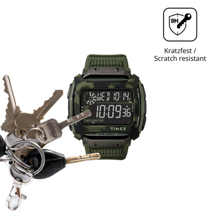 2x 9H Schutzfolie für Timex Command Shock Panzerfo (3)