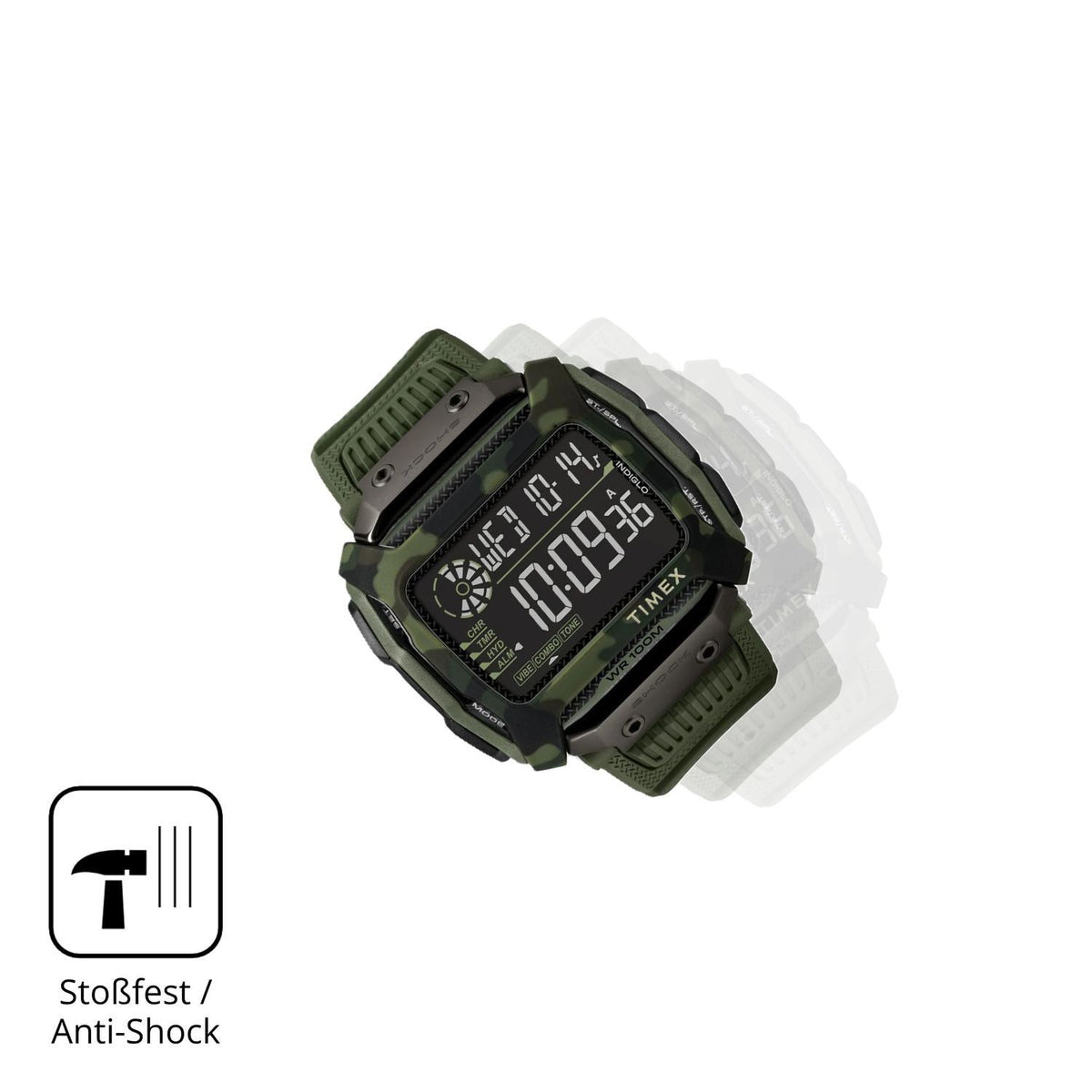 2x 9H Schutzfolie für Timex Command Shock Panzerfo (4)