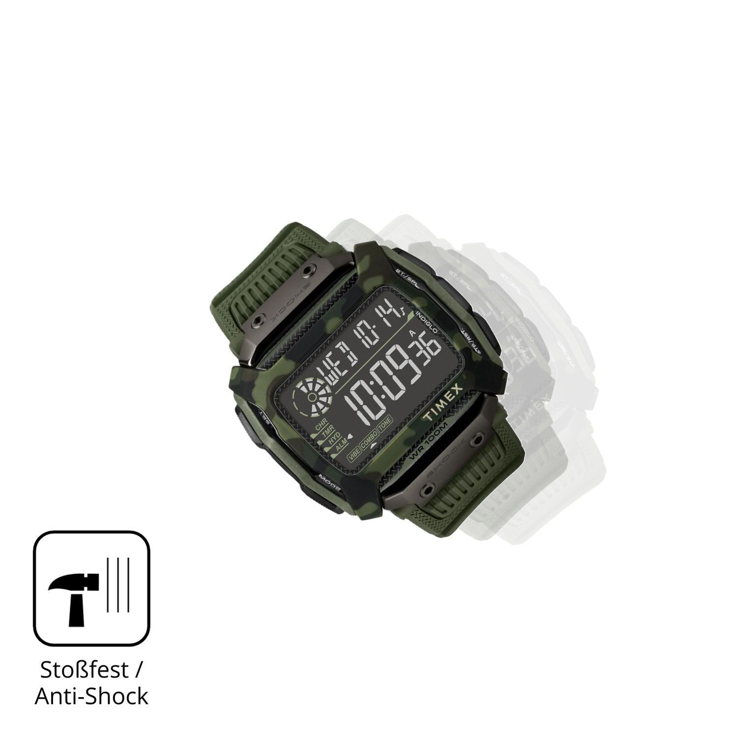 2x 9H Schutzfolie matt für Timex Command Shock Pan (4)