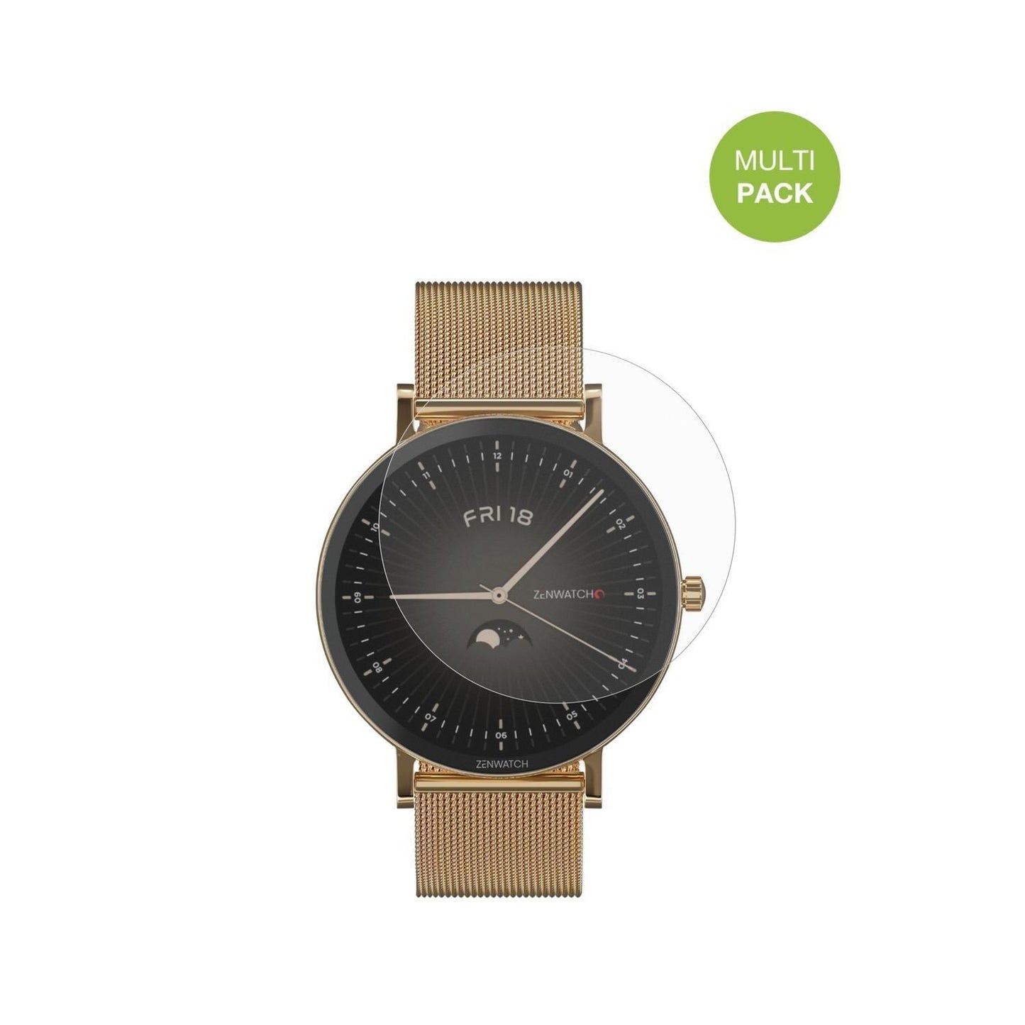 6x Schutzfolie matt für Zenwatch Venice Pro 2.0 Di (2)