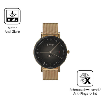 6x Schutzfolie matt für Zenwatch Venice Pro 2.0 Di (5)
