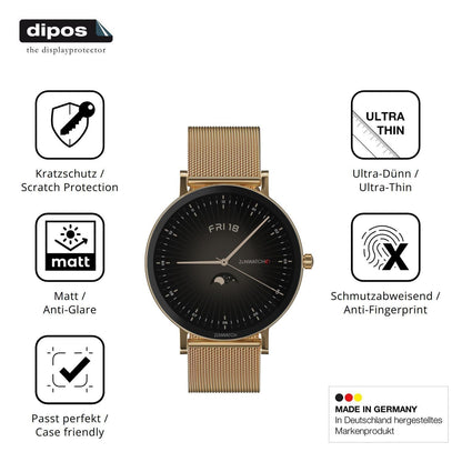 6x Schutzfolie matt für Zenwatch Venice Pro 2.0 Di (7)