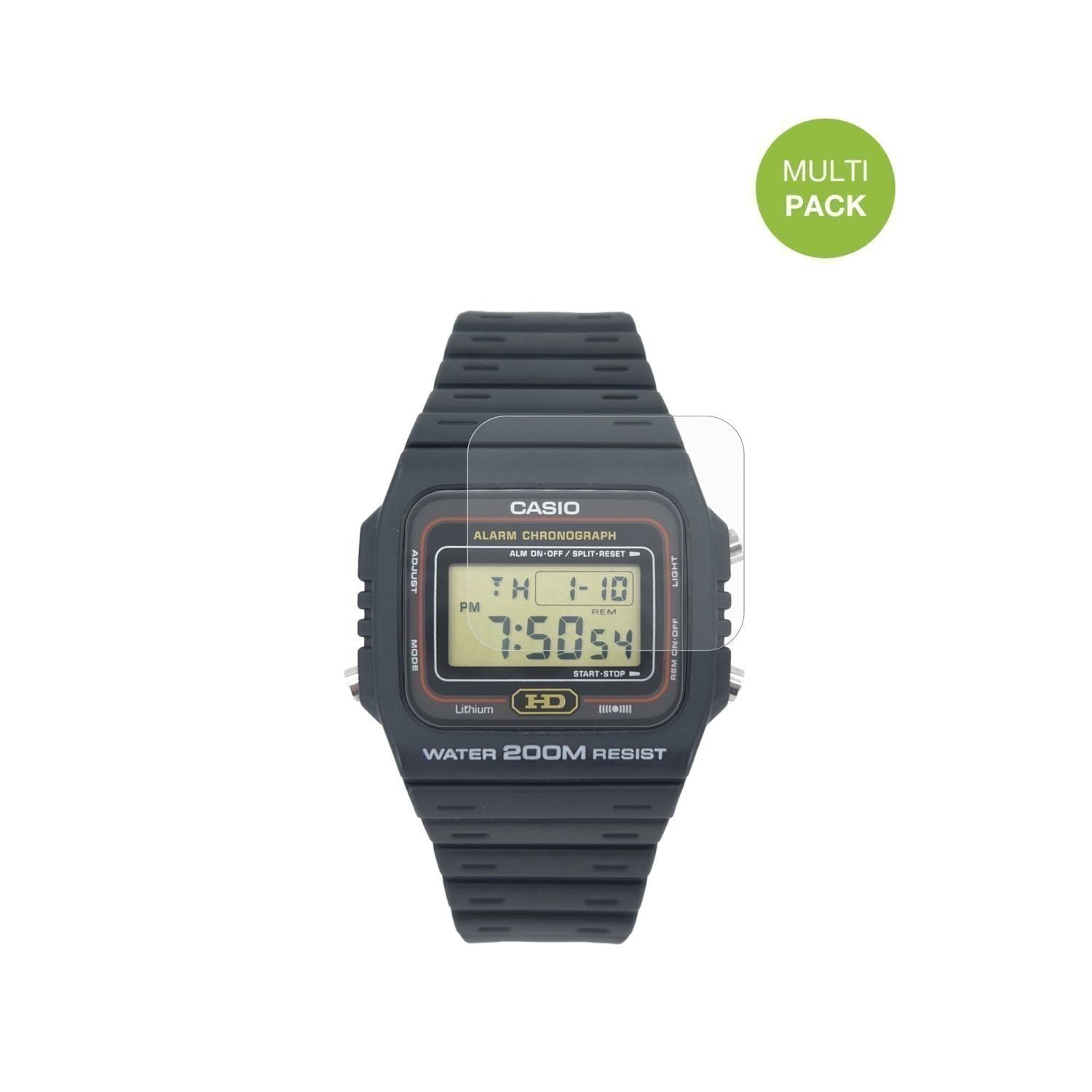 6x Schutzfolie matt für Casio DW-260 Display-Schut (2)