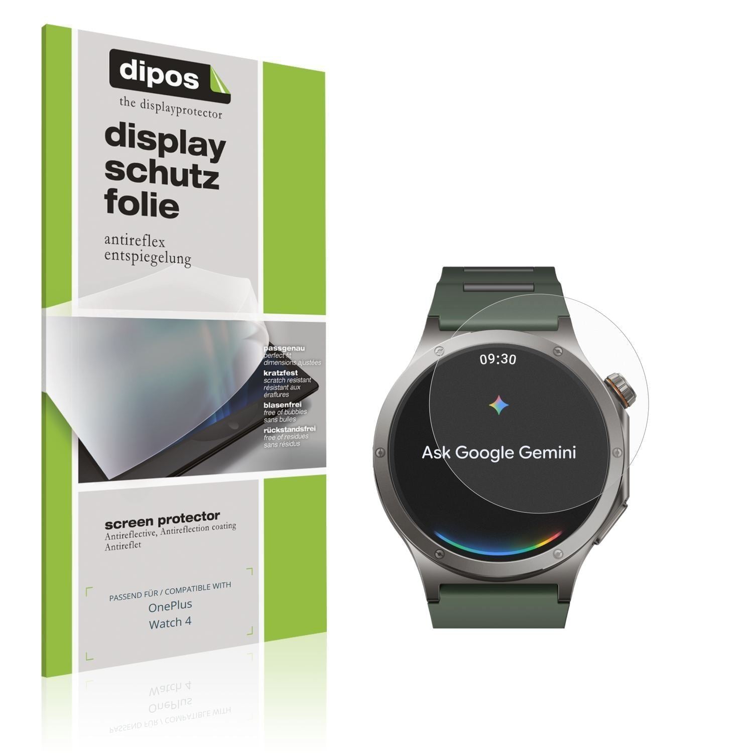 6x Schutzfolie matt für OnePlus Watch 4 Display-Sc (1)